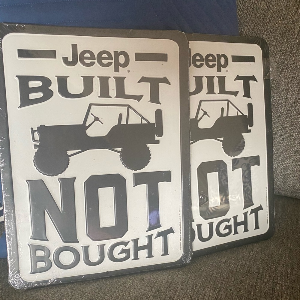 Jeep Metal Sign